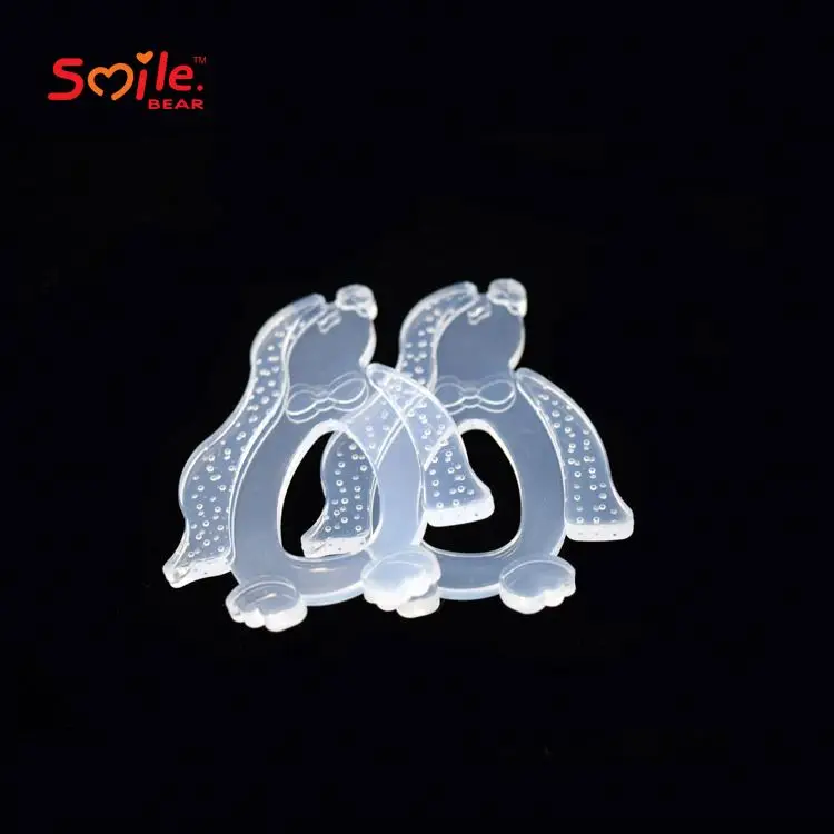 
Wholesale Custom New Silicone Baby Teethers Cute Baby Silicone Teether 