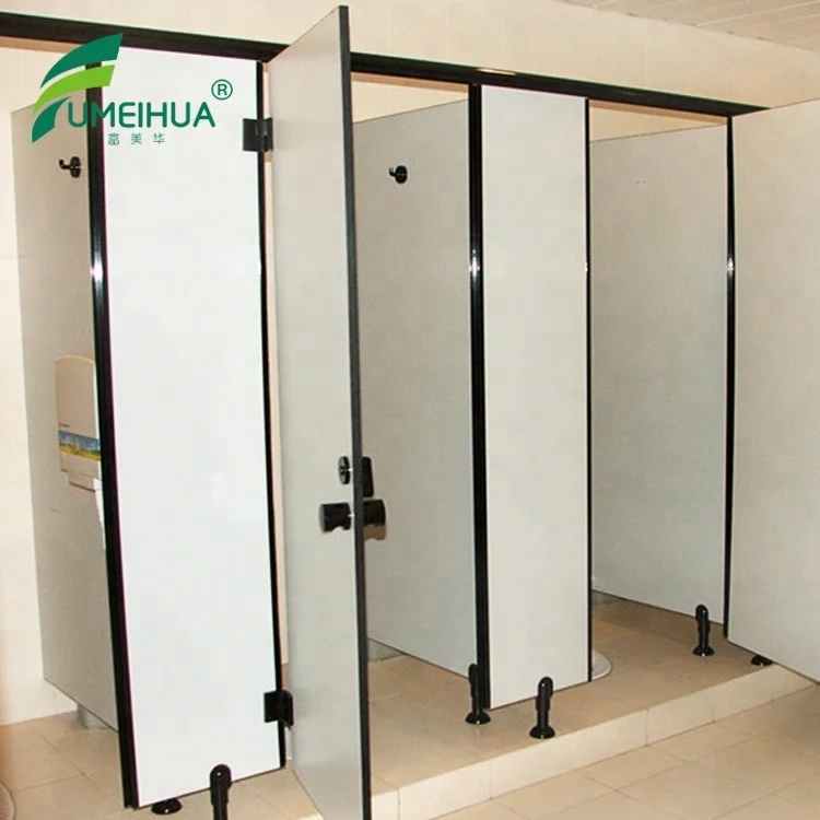 Fumeihua ladies toilet partition/ bathroom cubicle/ wc divider board made of hpl panel