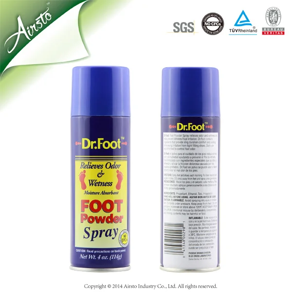 Fresh Deodorant Foot Powder Spray