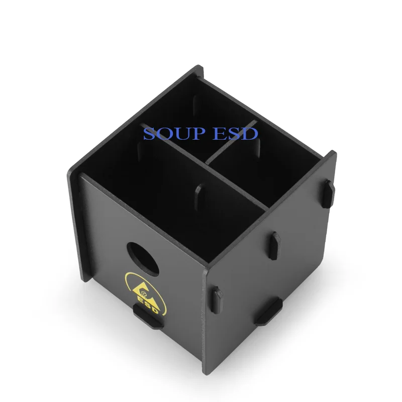 ESD container antistatic pencil vase ESD plastic pen holder SP-STA-11