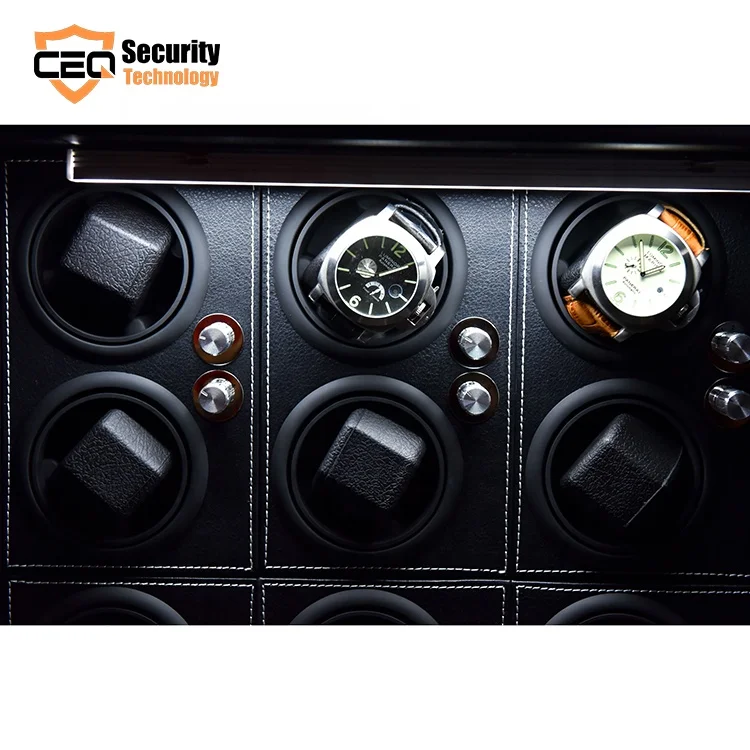 CEQSAFE American Home Custom Watches Motor Watchmaker Cabinet Watch Winder Box