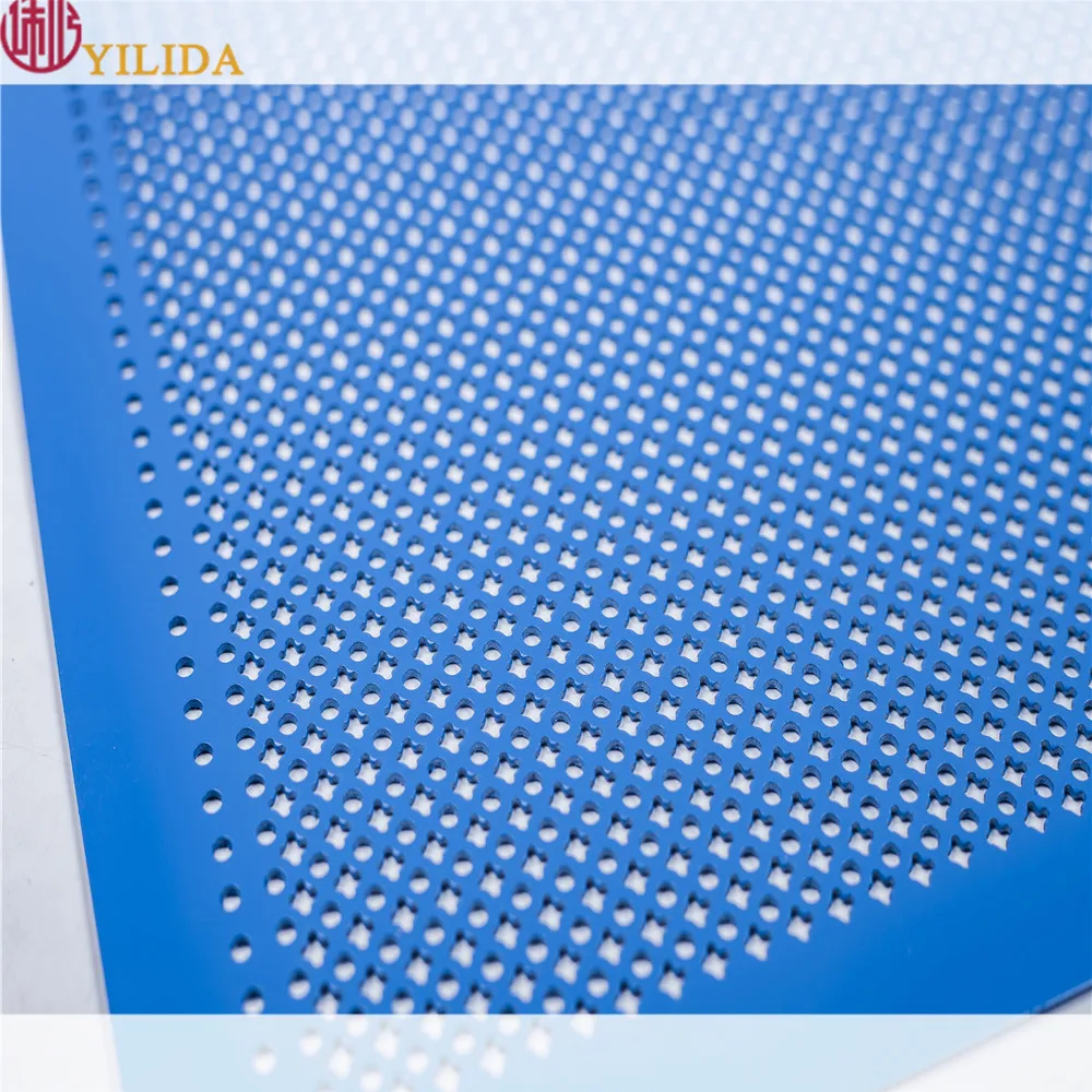 Thick plate perforated metal mesh drum
