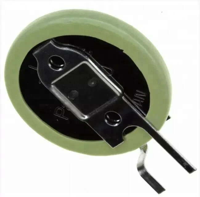 3V 36mAh CR1220 Lithium Manganese Dioxide Button Cell with solder tabs pin