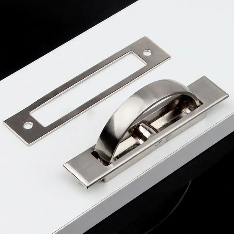 Brass kitchen Cabinet Handle Hardware Furniture Hidden Tatami Handle