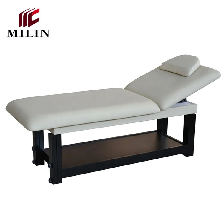 
Wood drawers massage table beauty bed color optional 