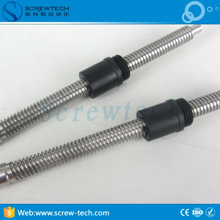 High Precision Trapezoidal Lead Screw Tr10x4 ,Stepper Motor Lead Screw With Trapezoidal Thread
