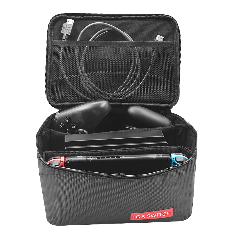 
outdoor travel bag with handle hard shell carrying bag for game machine for nintendo switch case bags 