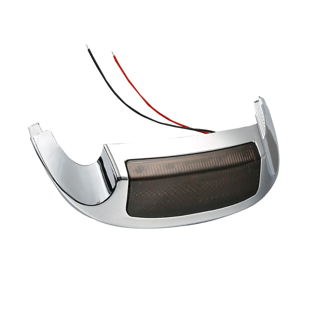 TCMT XF2906148-K Front LED Fender Tip Smoke Lens For Harley Electra Glide Ultra Classic Low 09-up