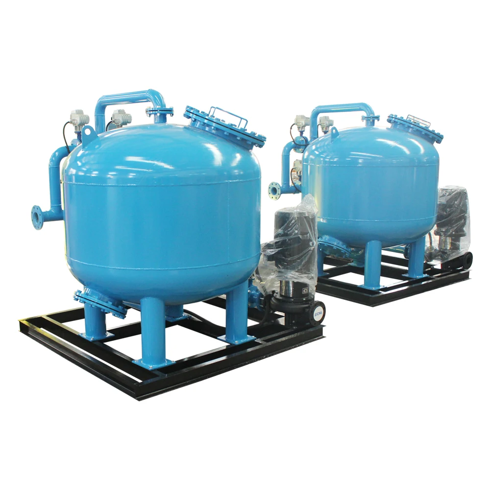 Cooling Tower Water Treatment Dia1.6m Rapid Sand Filter  system to remove solid particles and water turbidity
