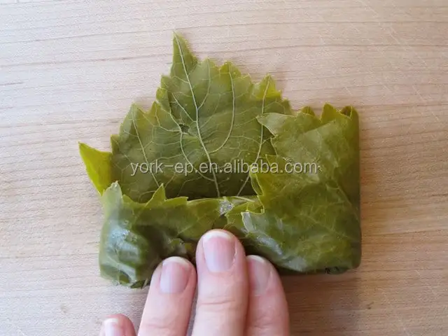 
Fresh style salted grape leaves in brine 