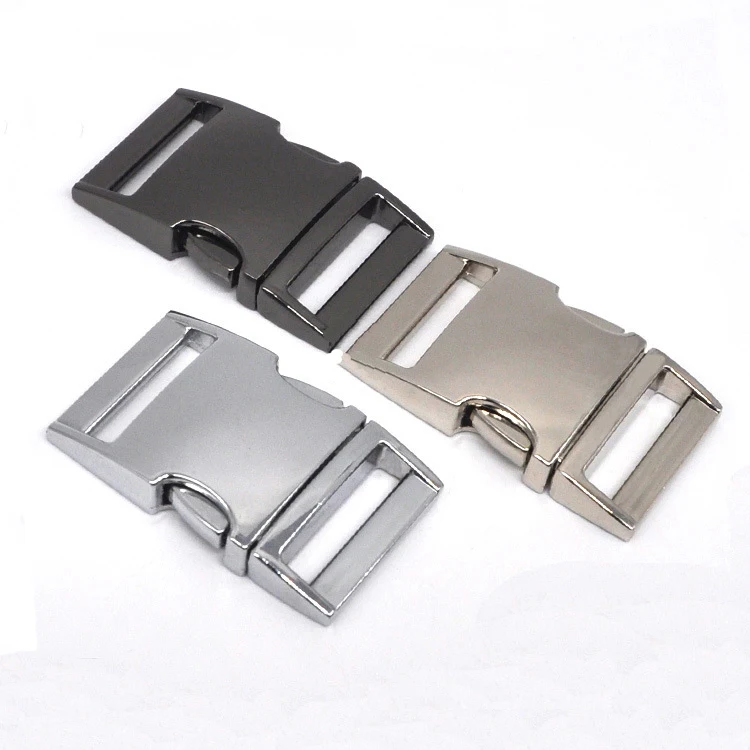 10mm 15mm 20mm 25mm 32mm 38mm 50mm metal side release buckles,quick release buckle