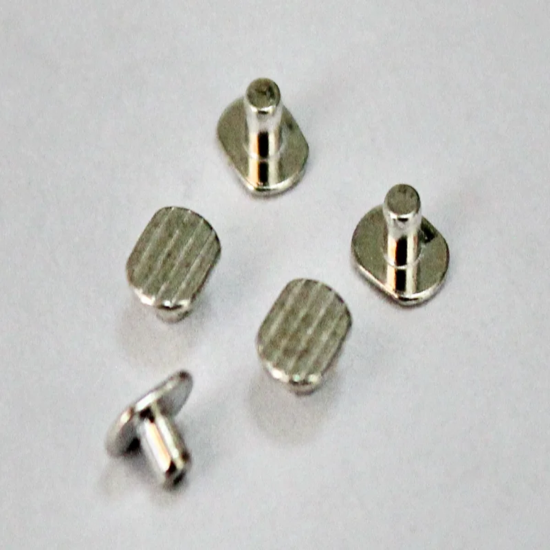 The silver contactor Rivets rectangle size contact