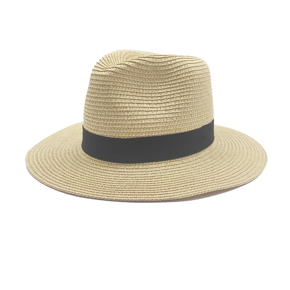 wholesale classic western knot ribbon chapeau panama for couple summer