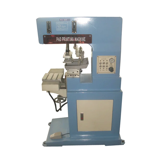 Open Ink Well Pad Printing Machine Two-Color Automatic Grade Shuttle USB Ping Pong Tampon Printers Gravure Plate Type New