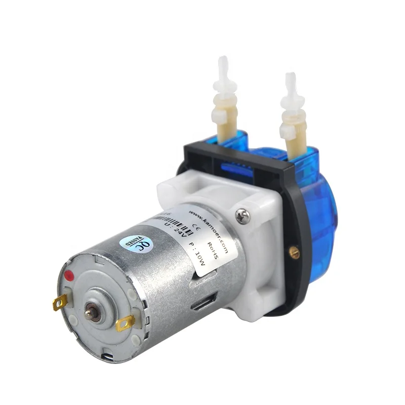  Kamoer KHS 12 Вольт 24V 210 - 310 мл/мин. зубчатый привод анализатор крови Дозирующий перистальтический насос для