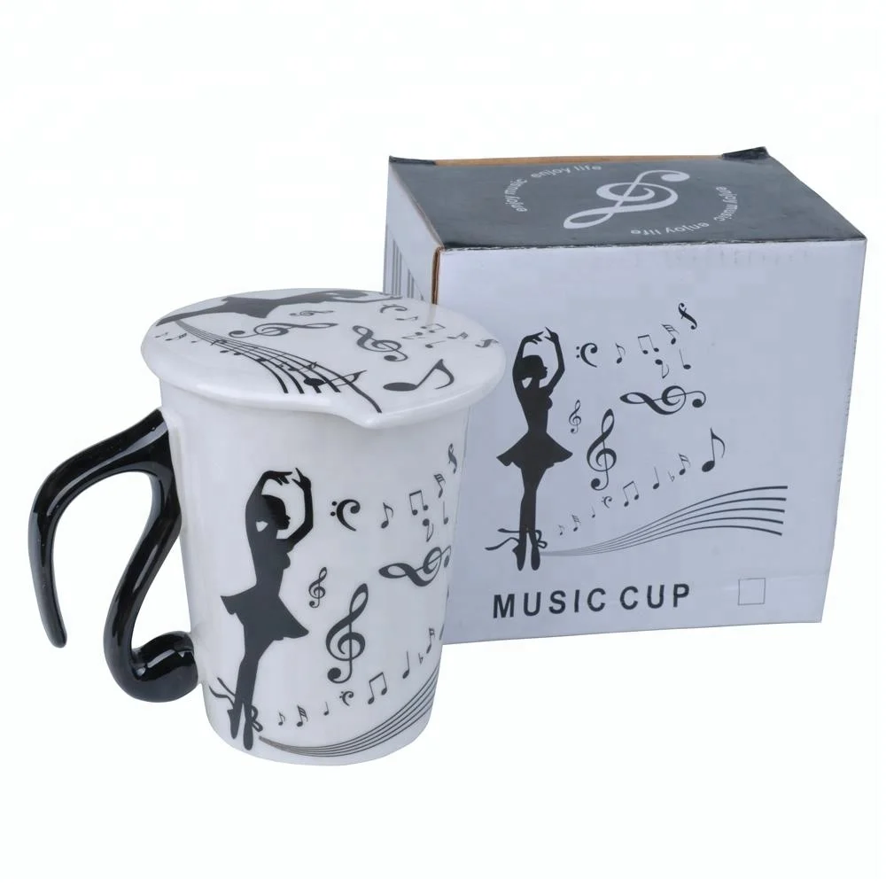 2018 New-Designed Mark Cup with Music Note