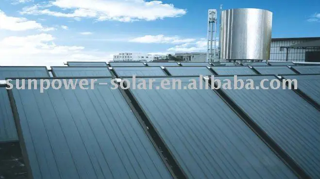 Solar panel thermal collector