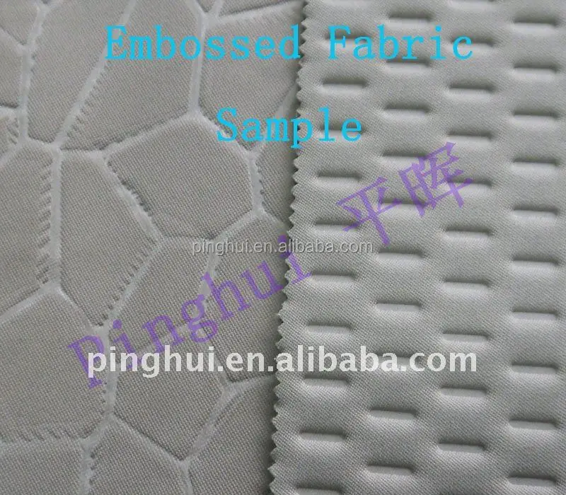 Fabric Embossing Machine for automotive fabric(with foam)