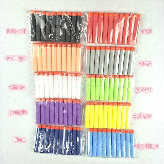 Shantou Eva foam bullets printed custom logo