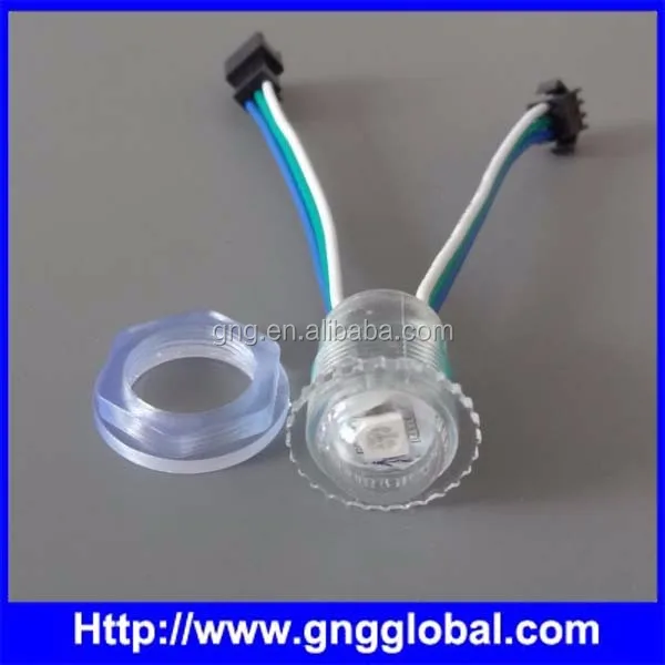 16mm SMD5050 Digital waterproof Dream Color dmx mini LED pixel light