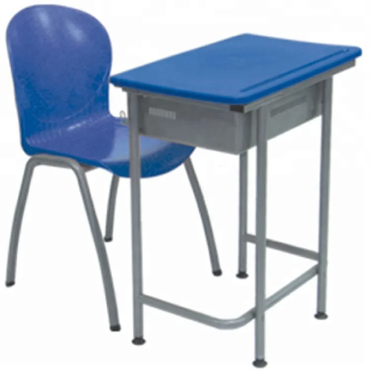 Table and Chairs Cheap School Desk and Chair Student 2-Piece Set Writing Desk