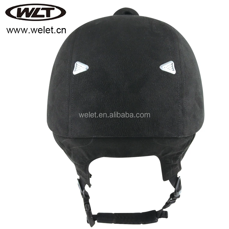 WLT 801A BLACK horse equestrian riding helmet