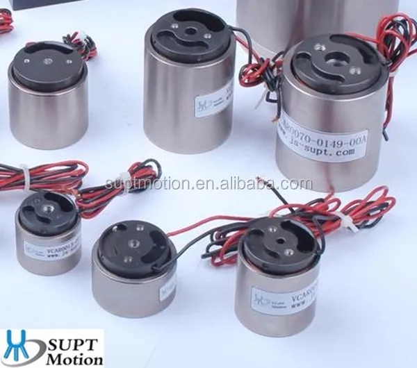 3D scan head voice coil motors