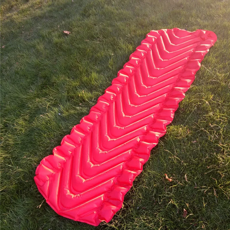 Self-inflating Outdoor Good Quality Cheap Light Weight Camping Sleeping Inflatable Car Mattress Home Furniture 192*66*6CM Size