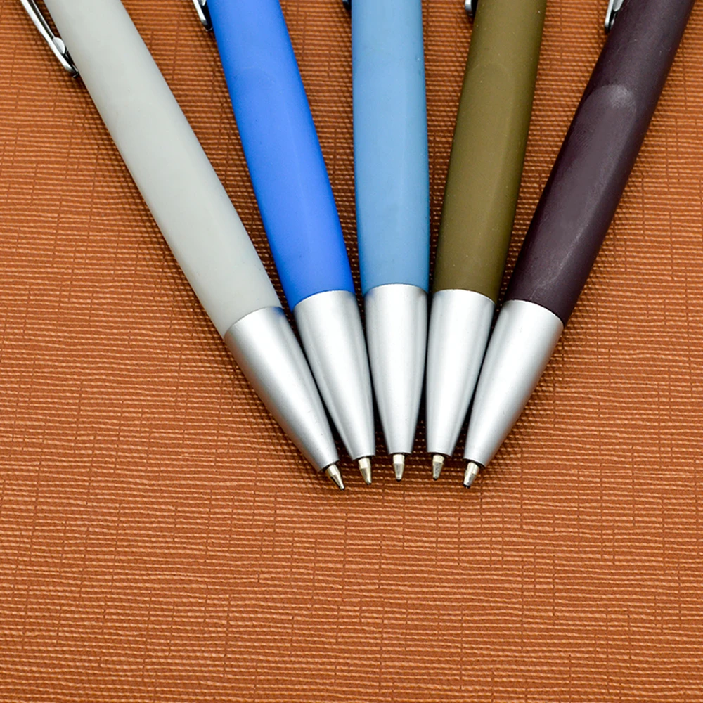 Good soft rubber finished hot sell Plastic Pen Stationery for Promotional Items