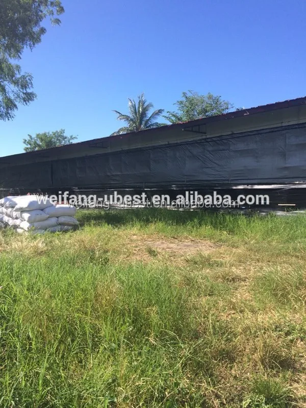 Philippine Automatic Tunnel Low Price Control Broiler System Ventilation Chicken Poultry Shed House