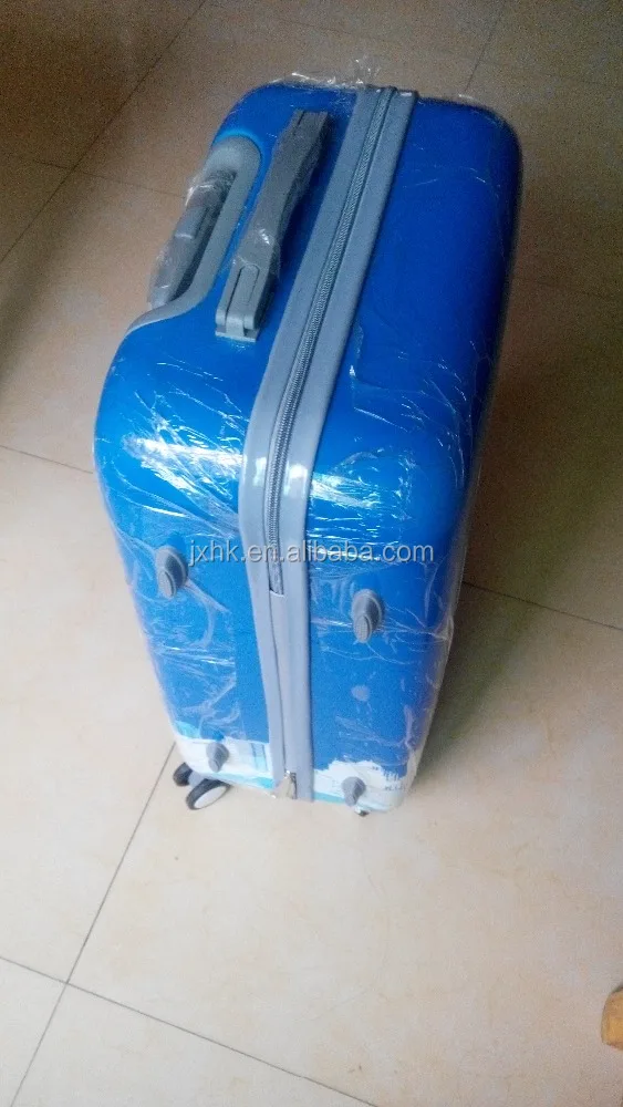 Newest fashion suitcase polycarbonate printing film smart luggage promotion gift travel bags