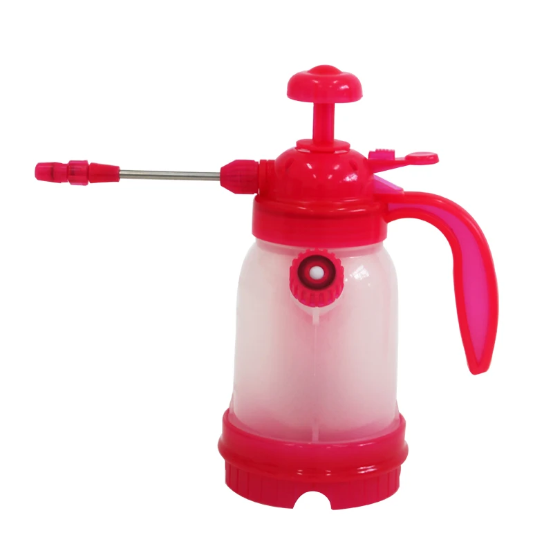 
2021 Hot Selling High Quality High Pressure Plastic 1.2L 2L Water Garden Sprayer With Adjustable Air Pressure Nozzle 