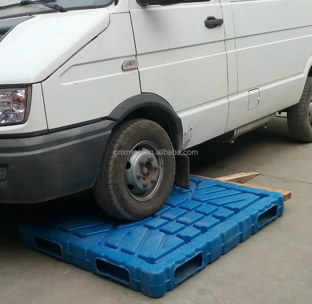 Double side stacking high impact strength plastic pallet