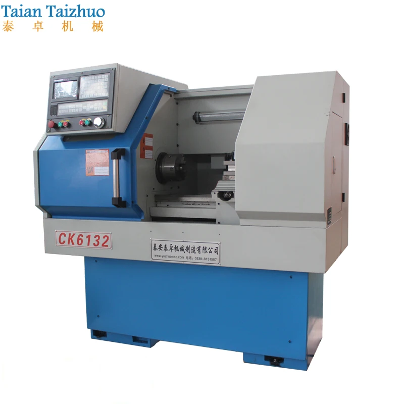 CK6132 High Quality Flat Bed Mini CNC Lathe Sales