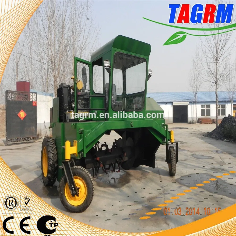 Из пищевых отходов в органических удобрений - компост тернер M2600II 800 - 1200 куб . м / ч