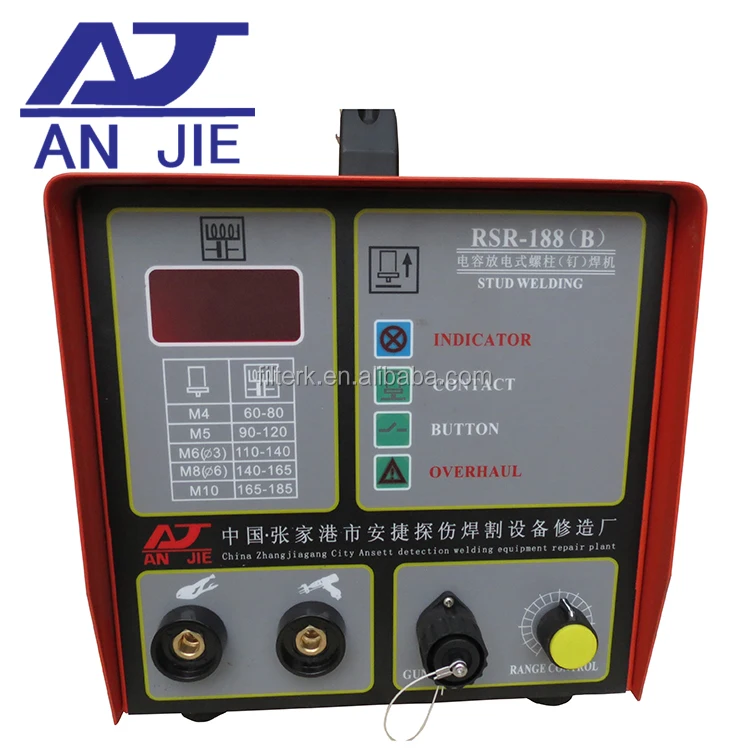 AN JIE RSR-188 (B) Multi-function Capacitor Discharge Type Stud Welder Machine