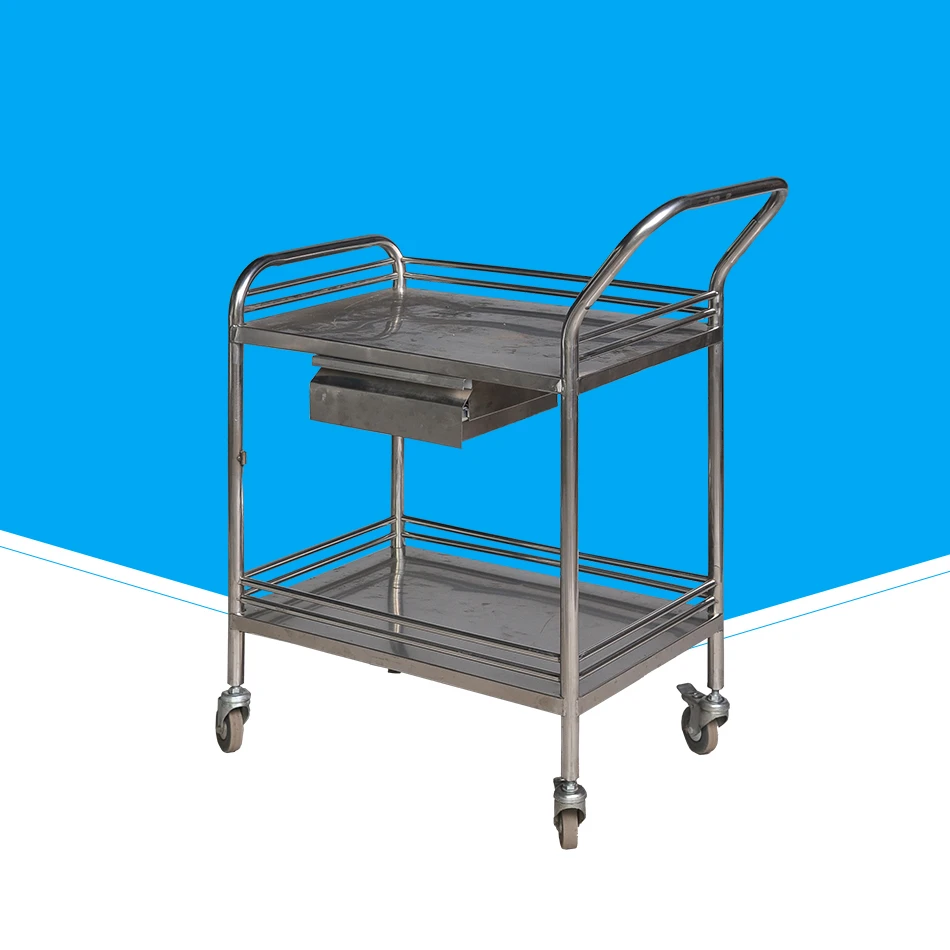 
Stainless Steel Hospital Surgical Instrument Mayo Trolley 