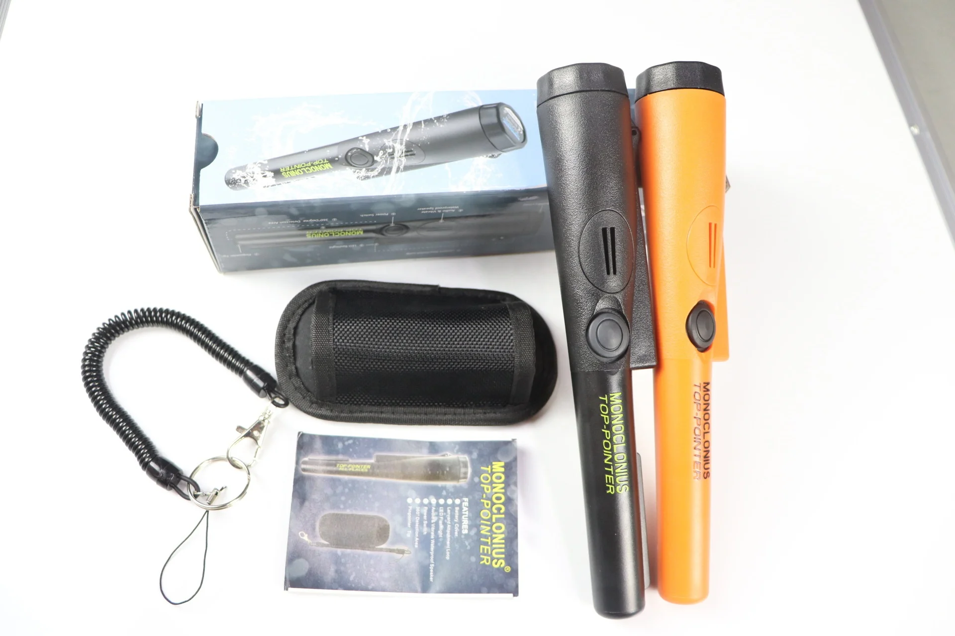 Waterproof precision positioning metal detector 360 degree detection handheld detector