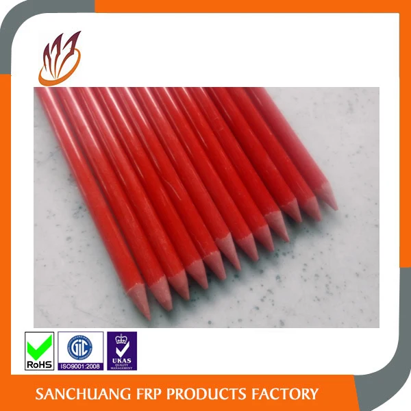 
6mm and 8mm Colorful Fiberglass Plant Stakes,Tomato Stakes and Vineyard Grape Stakes 