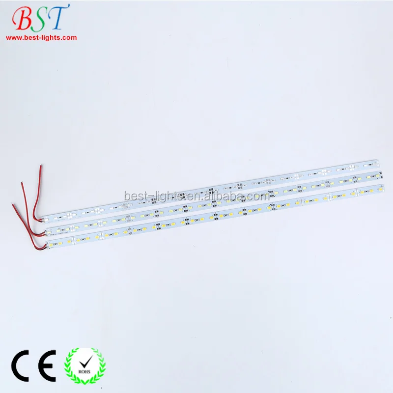 72 leds 5630 Non-waterproof, Single Color Optional DC12V Rigid Bar Light SMD5630 Aluminium Hard Led Strip