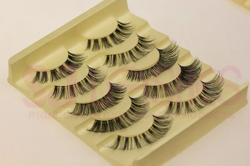 Own Brand Package DEMI WISPIES 100% Human Hair Handmade False Lashes
