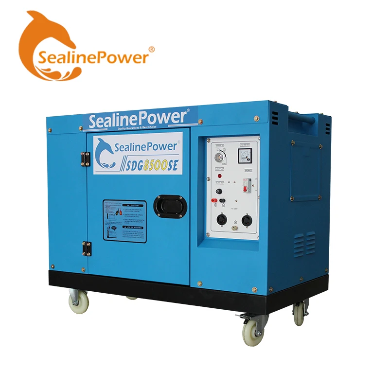 SDG8500SE 6KW 7.5KVA Super Silent Type Diesel Generator