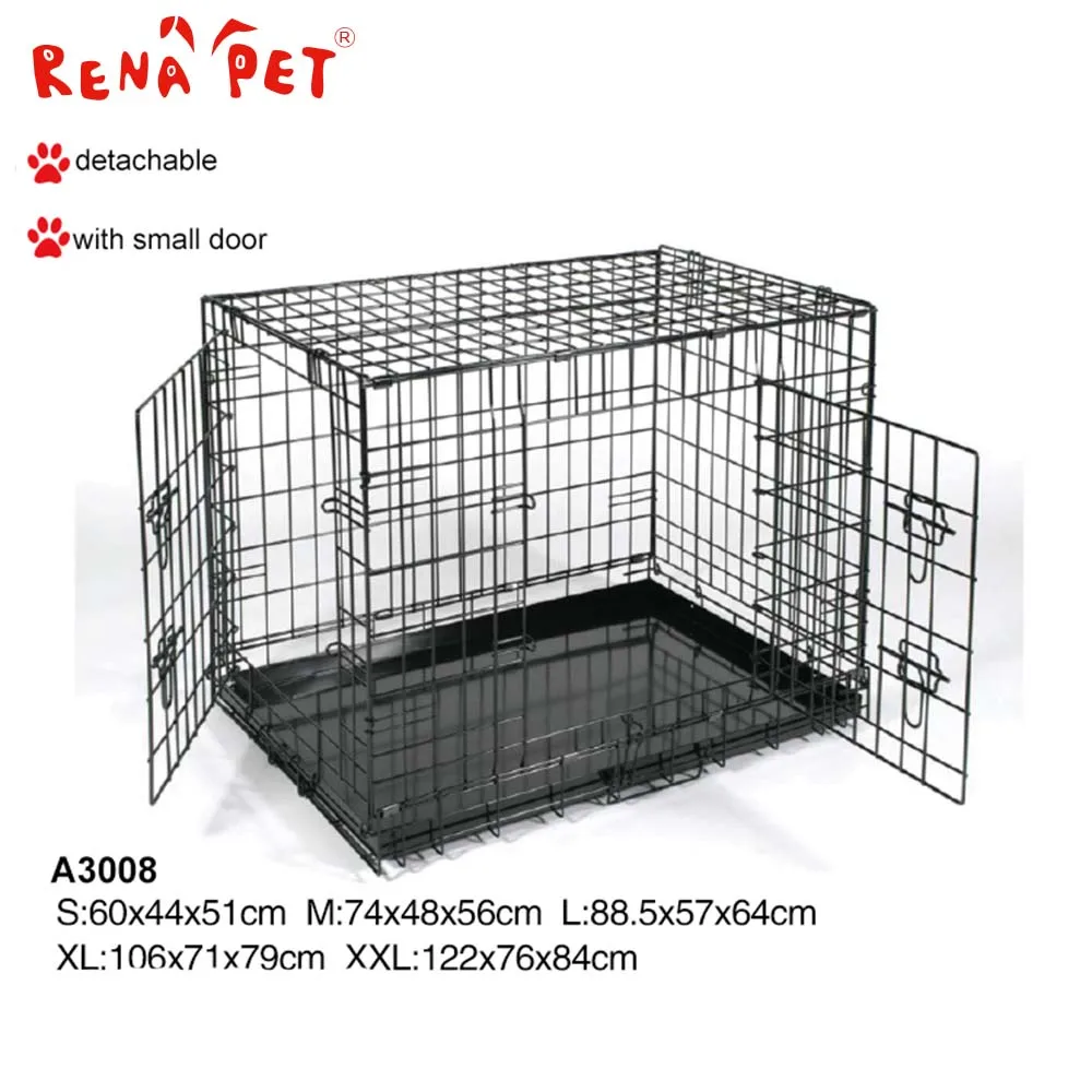 Modern design large steel dog cage carrier bag supplier