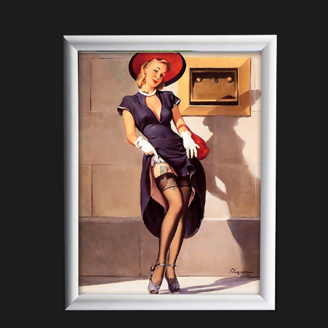 Advertising Poster Display Frame 32mm Aluminum Frame Snap Poster Frame