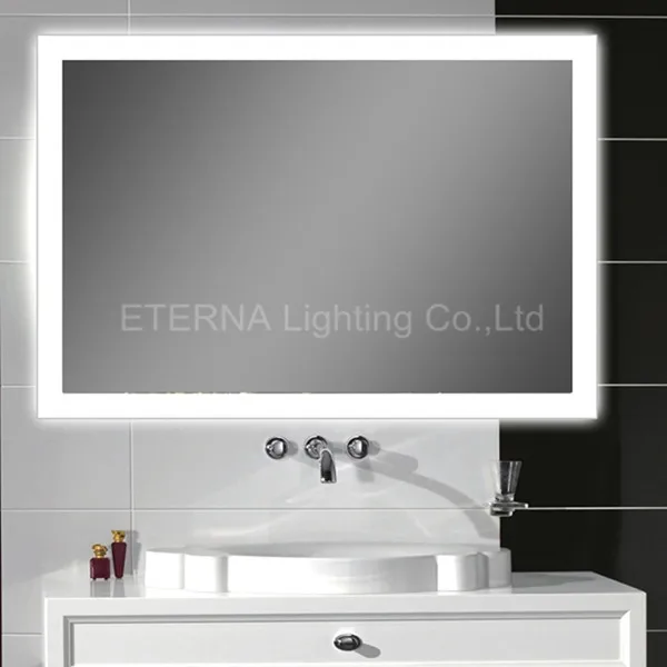 ETERNA New Design Hairdressing Led Light Mirror Hair Salon Mirror Bath Mirrors Home Hotel Hair Dressing Cosmetic Room,hotel