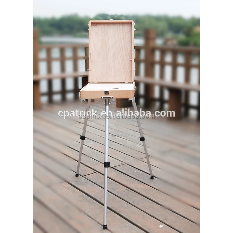 2024 Art Light Weight French Style Field and Sketchebox Easel with Aluminum Tripod