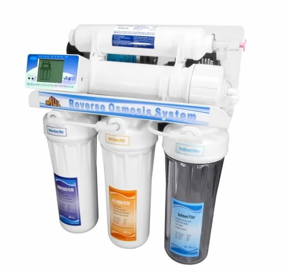 Умножьте M-201(A9) из нержавеющей стали серии 5-ти ступенчатый внутренние Undersink системы обратного осмоса