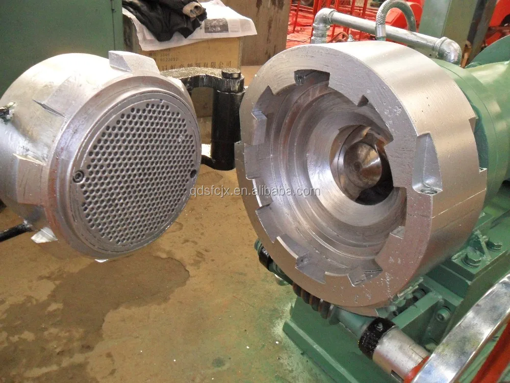Excellent Recycled Tyre Tread Rubber Strainer Extruder Machinery / Filtering Machine for rubber filter