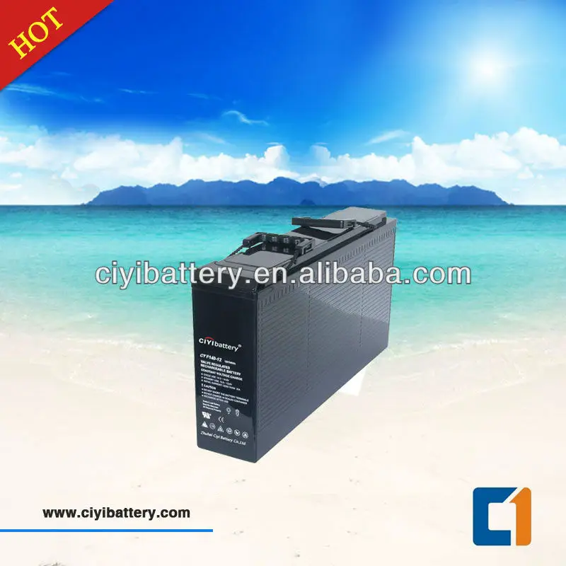 27 Years Quality MF SLA VRLA Telecom Battery 12v 155ah Front Terminal Battery
