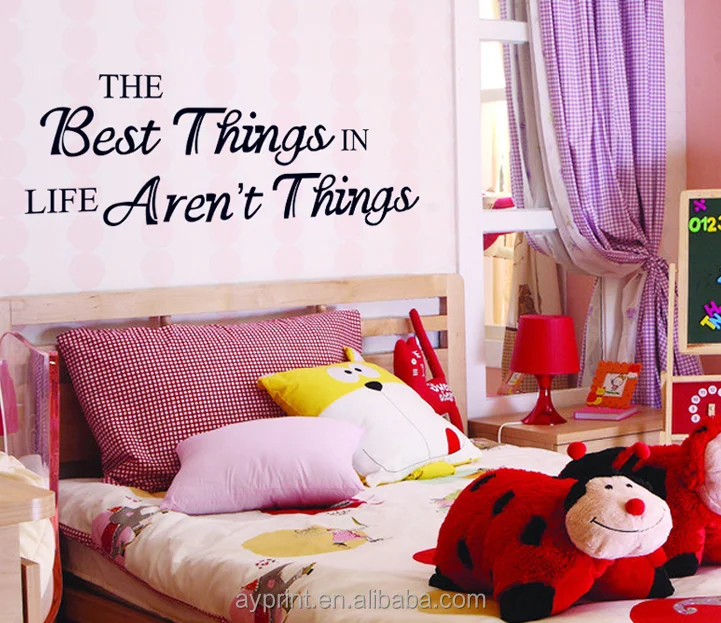 DF5403 The words wall decoration DIY home decorative wall stickers/wall decal